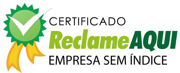 Certificado Reclame Aqui - Empresa sem índice